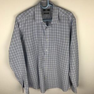 Hugo Boss  Regular Fit Checkered Blue-black
